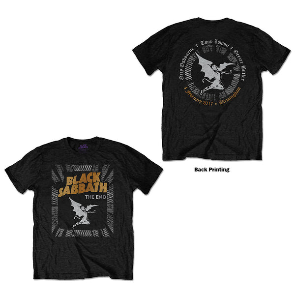 Black Sabbath | Official Band T-Shirt | The End Demon (Back Print)