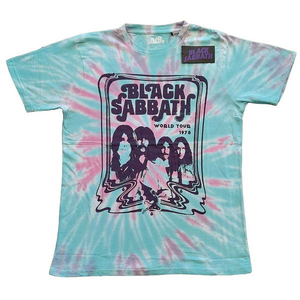 Black Sabbath | Official Band T-Shirt | World Tour '78 (Dip-Dye)