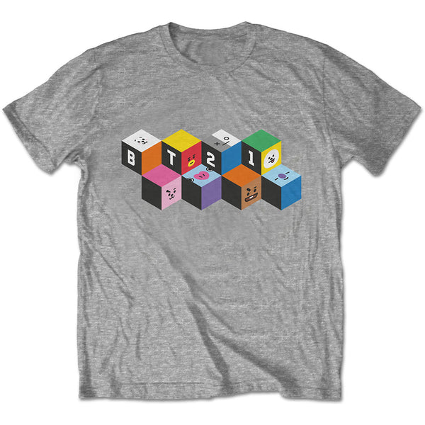 BT21 | Official Band T-Shirt | Blocks