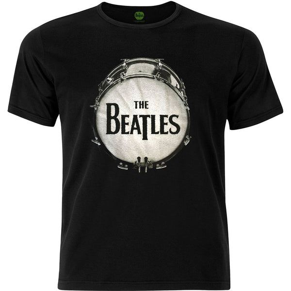 The Beatles Unisex Fashion T-Shirt: Drum with Caviar Bead Application