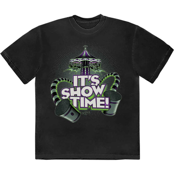 Warner Bros | Official Band T-Shirt | Beetlejuice It's Showtime Carousel