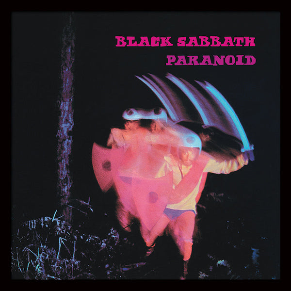 Black Sabbath Paranoid: 30.5 x 30.5cm Framed Print