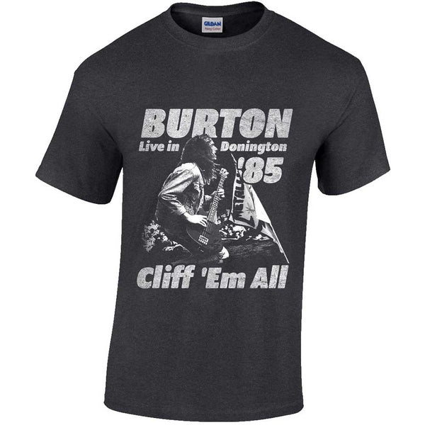 Cliff Burton | Official Band T-Shirt | Flag Retro