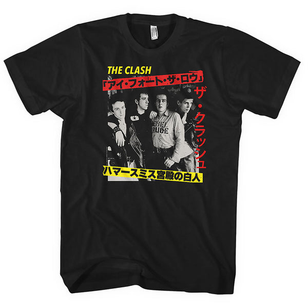 The Clash | Official Band T-Shirt | Kanji