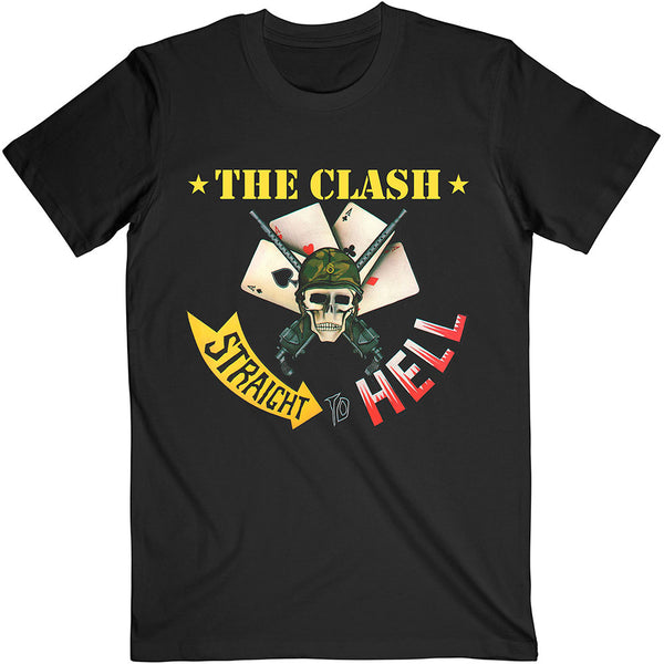 The Clash | Official Band T-Shirt | Straight To Hell Single