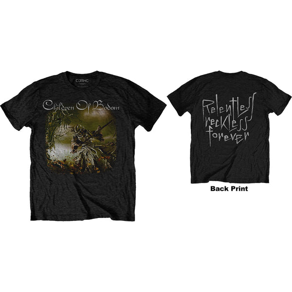 Children Of Bodom | Official Band T-Shirt | Relentless (Back Print)