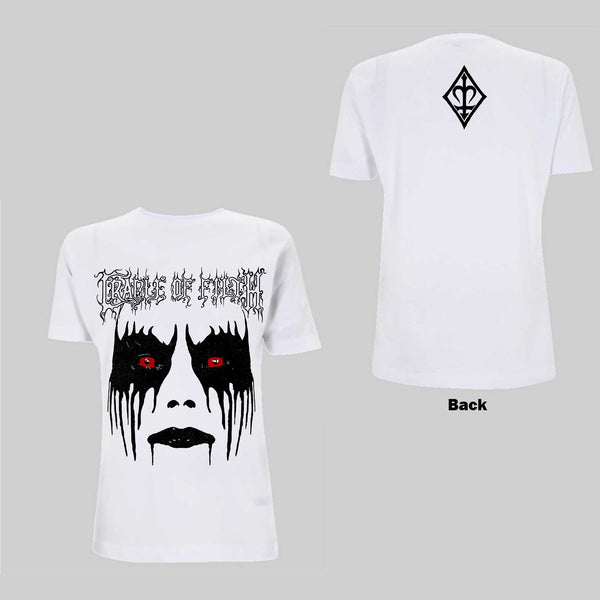 Cradle Of Filth | Official Band T-Shirt | Dani Make Up (Back Print)