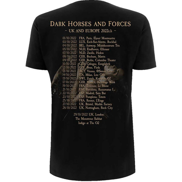 Cradle Of Filth | Official Band T-Shirt | Dark Horses (Back Print)