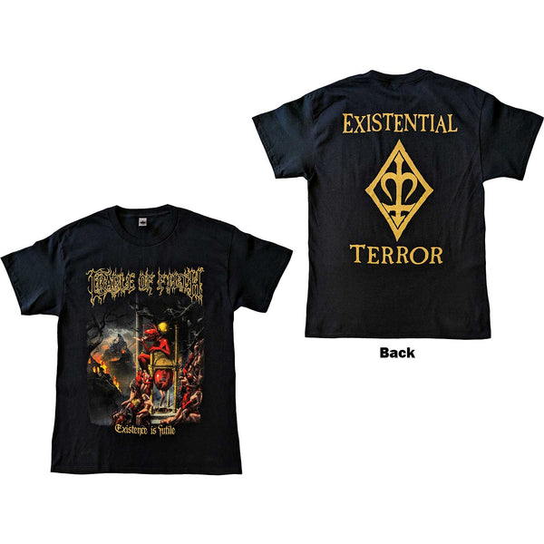 Cradle Of Filth | Official Band T-Shirt | Existence is Futile (Back Print)