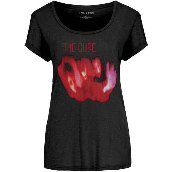 The Cure Ladies T-Shirt: Pornography (Scoop Neck)