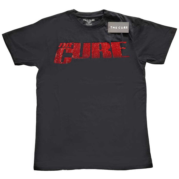 The Cure | Official Band T-Shirt | Logo (Diamante)