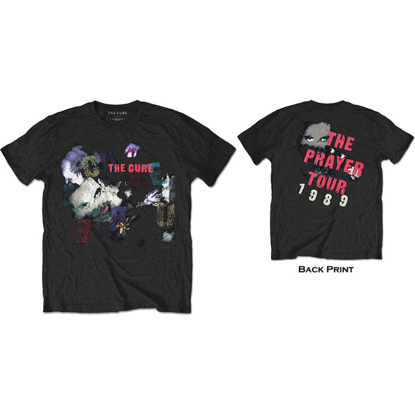 The Cure | Official Band T-Shirt | The Prayer Tour 1989 (Back Print)