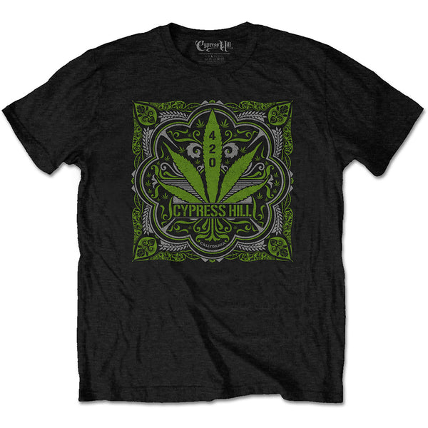 Cypress Hill | Official Band T-Shirt | 420 Leaf