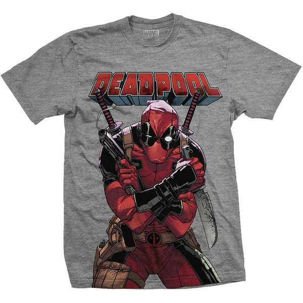 Marvel Comics | Official Band T-Shirt | Deadpool Big Print