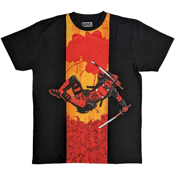 Marvel Comics | Official  Film T-Shirt | Deadpool Samurai