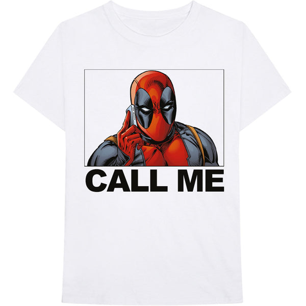Marvel Comics | Official Band T-Shirt | Deadpool Call Me