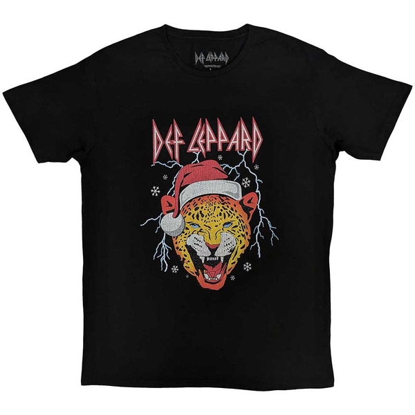 Def Leppard | Official Band T-shirt | Holiday Leppard