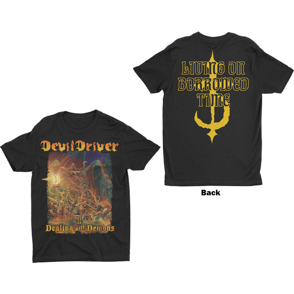 DevilDriver | Official Band T-Shirt | Borrowed (Back Print)