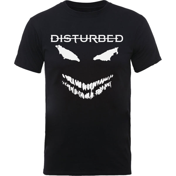 Disturbed | Official Band T-Shirt | Scary Face Candle