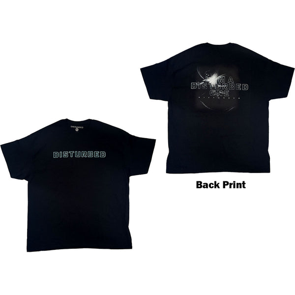 Disturbed | Official Band T-Shirt | I Am A Disturbed One (Back Print)