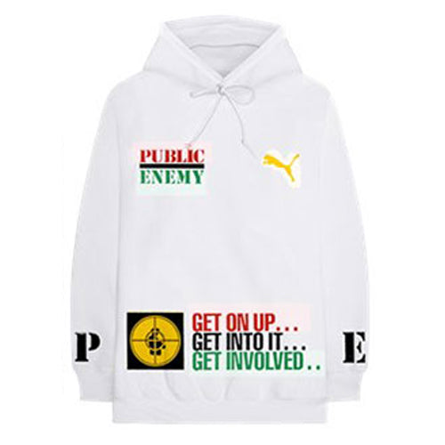 Public Enemy Unisex Pullover Hoodie: Fight The Power (Back Print)