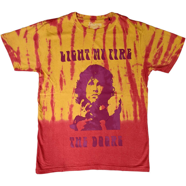 The Doors | Official Band T-Shirt | Light My Fire (Wash Collection)