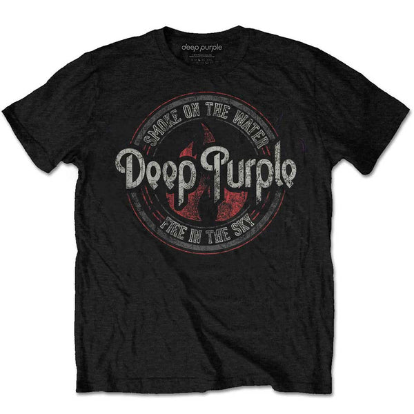 Deep Purple | Official Band T-Shirt | Smoke Circle