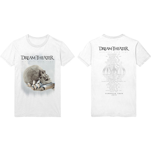 Dream Theater | Official Band T-Shirt | Skull Fade Out (Back Print)