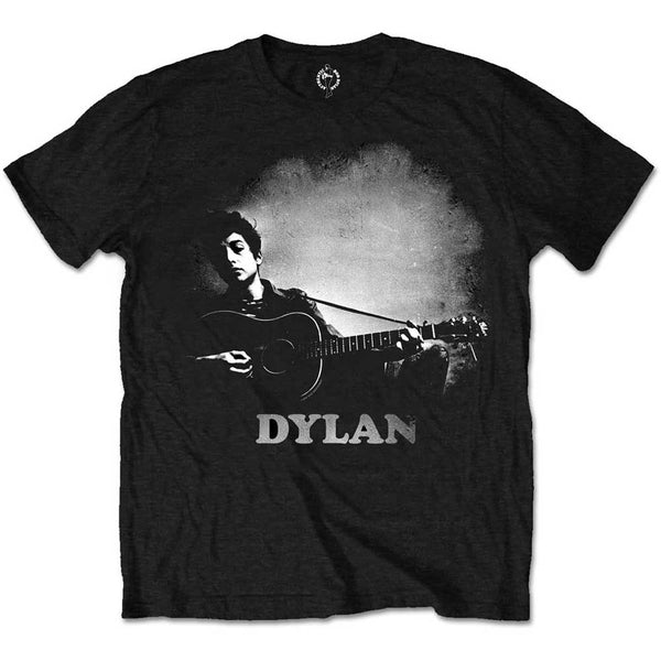 Bob Dylan | Official Band T-Shirt | Guitar & Logo