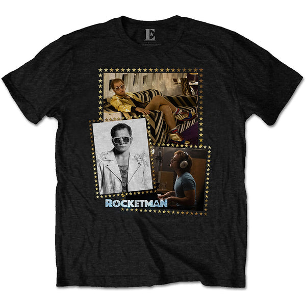 Elton John | Official Band T-Shirt | Rocketman Montage