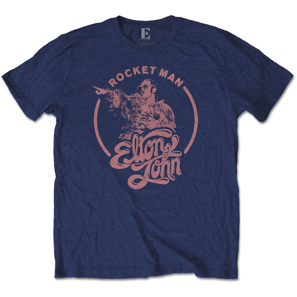 Elton John | Official Band T-Shirt | Rocketman Circle Point
