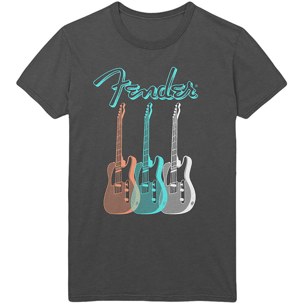 Fender | Official Band T-Shirt | Triple Guitar