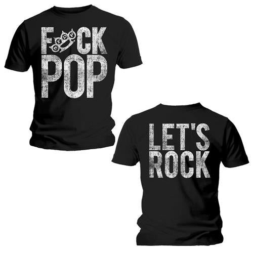 Five Finger Death Punch | Official Band T-Shirt | F*ck Pop (Back Print)
