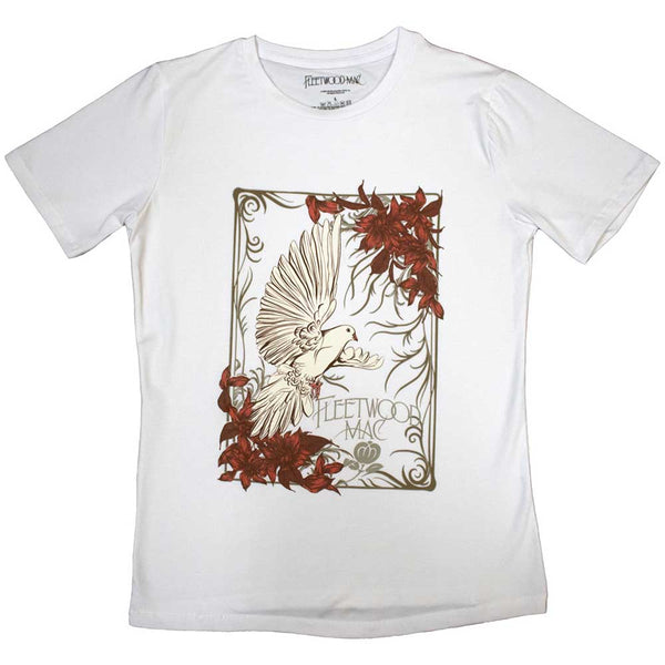 Fleetwood Mac | Official Band Ladies T-Shirt | Dove white