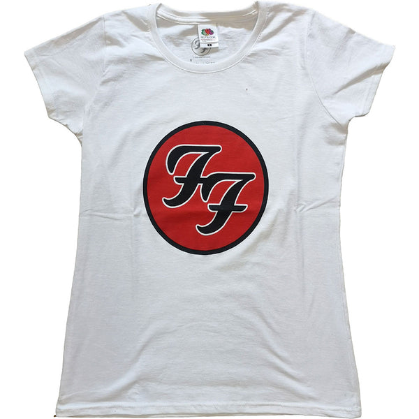 Foo Fighters Ladies T-Shirt: FF Logo