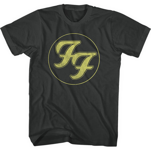 Foo Fighters | Official Band T-Shirt | Gold FF Logo