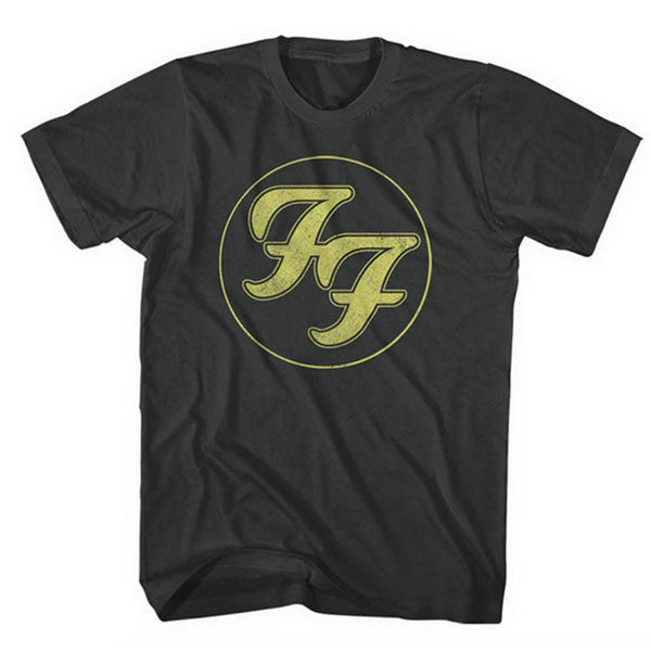 Foo Fighters | Official Band T-Shirt | Distressed FF Logo