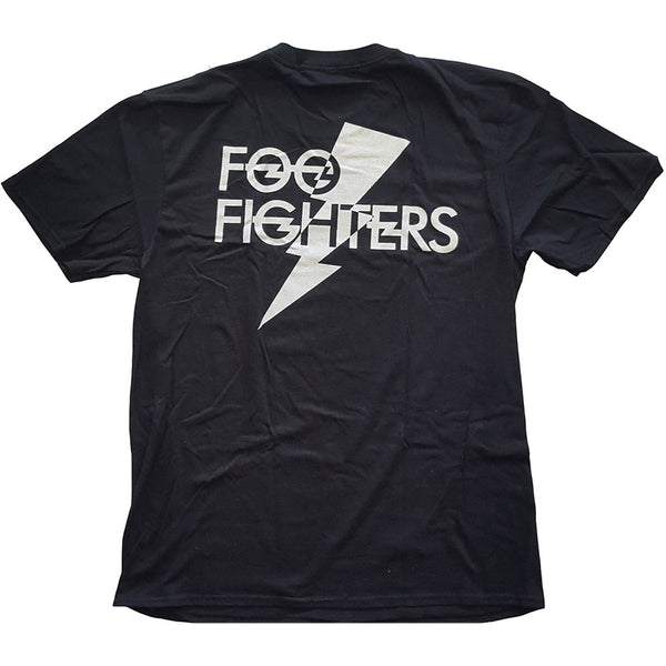 Foo Fighters T-Shirt: Flash Logo (Back Print)