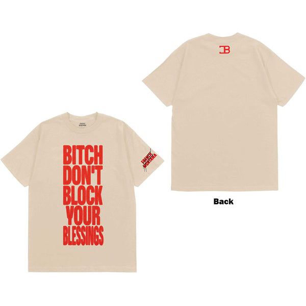 French Montana | Official Band T-Shirt | Don't Block Your Blessings (Back Print) (Small)