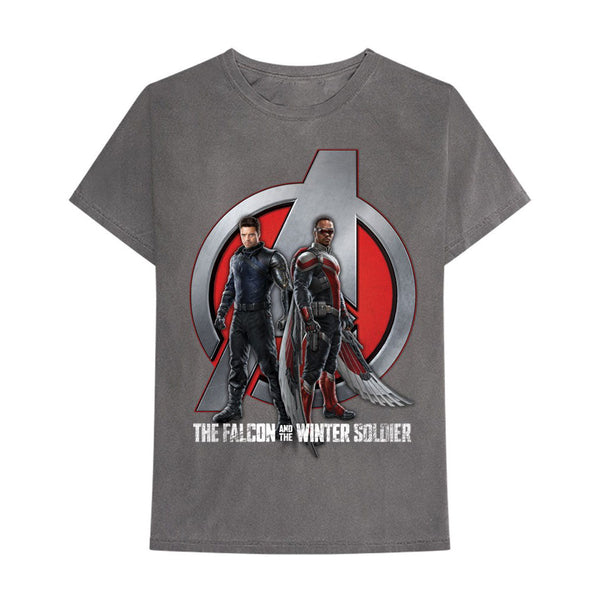 Marvel Comics | Official Band T-Shirt | Falcon & Winter Soldier A Logo