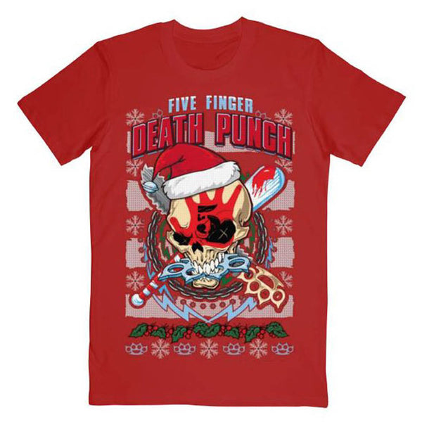 Five Finger Death Punch | Official Band T-Shirt | Zombie Kill Xmas
