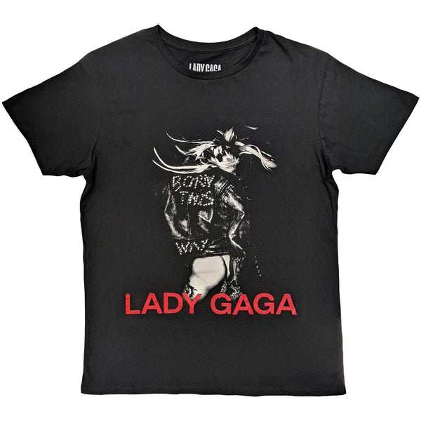 Lady Gaga | Official Band T-Shirt| Leather Jacket