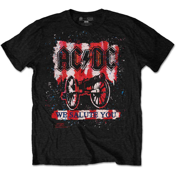 AC/DC | Official Band T-Shirt | We Salute You Bold