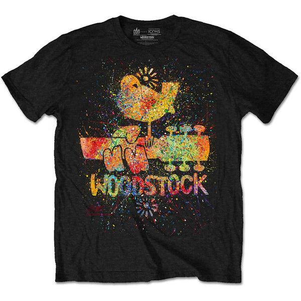Woodstock | Official Band T-Shirt | Splatter