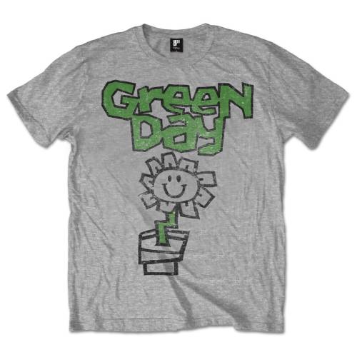 Green Day | Official Band T-shirt | Flower Pot