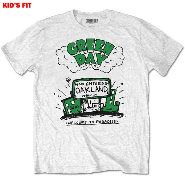 Green Day Kids T-Shirt: Welcome to Paradise