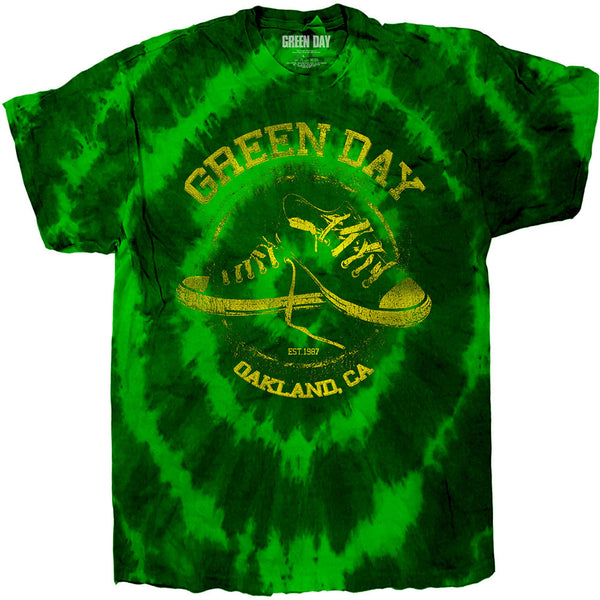 Green Day | Official Band T-Shirt | All Stars (Dip-Dye)