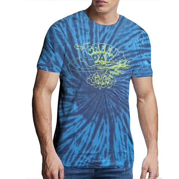 Green Day Unisex T-Shirt: Dookie Line Art (Wash Collection)