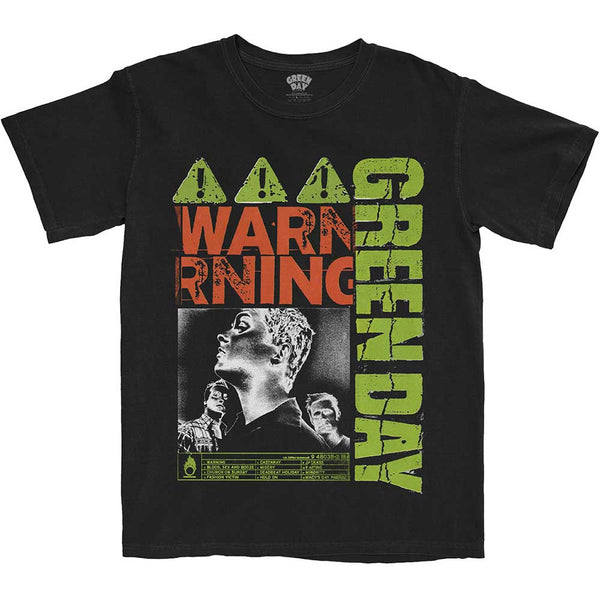 Green Day | Official Band T-Shirt | Warning