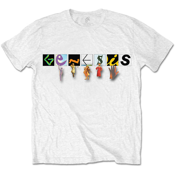Genesis | Official Band T-Shirt | Characters Logo